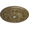 Ekena Millwork Flagstone Medallion (Canopies up to 3 7/8"), 30"OD x 3 7/8"ID x 3 1/4"P, Mississippi Mud Crackle CM30FLMMC - alternate 2